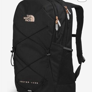 NWT The North Face jester luxe edition Black Backpack
